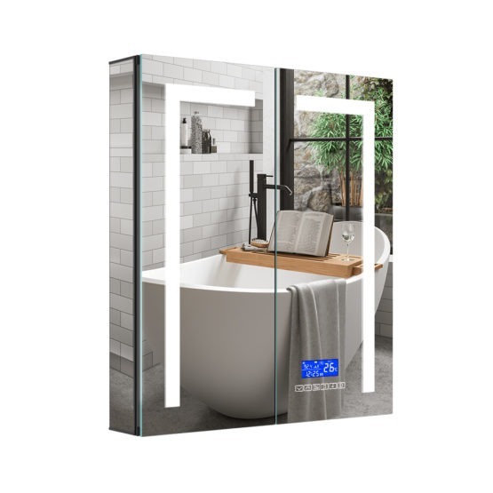 bathroom led mirror cabinets