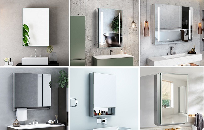 How to choose best bathroom mirror cabinet