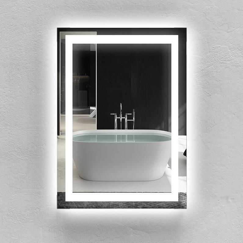 Led backlit light bathroom mirror