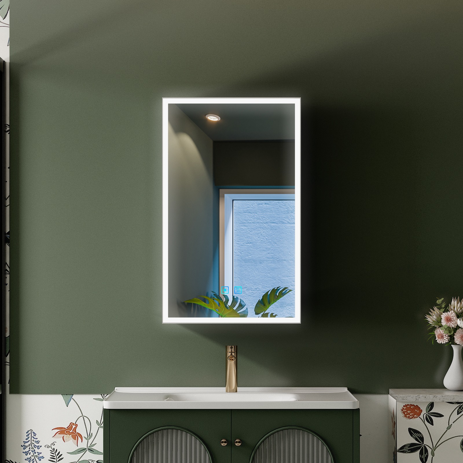 Aluminum Mirror Cabinet